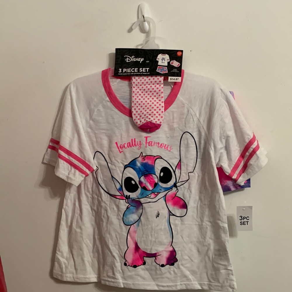 Stitch pajama set